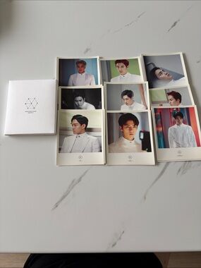 EXO Ex'ACT Lucky One version Polaroid Set